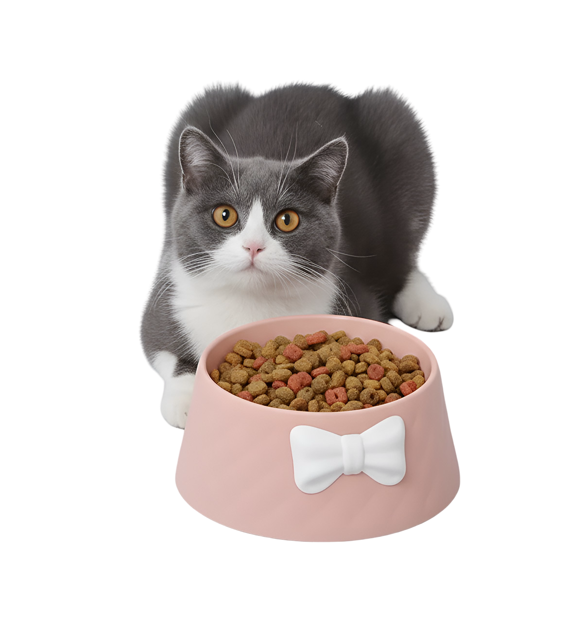 Lila-Bow Pet Bowl