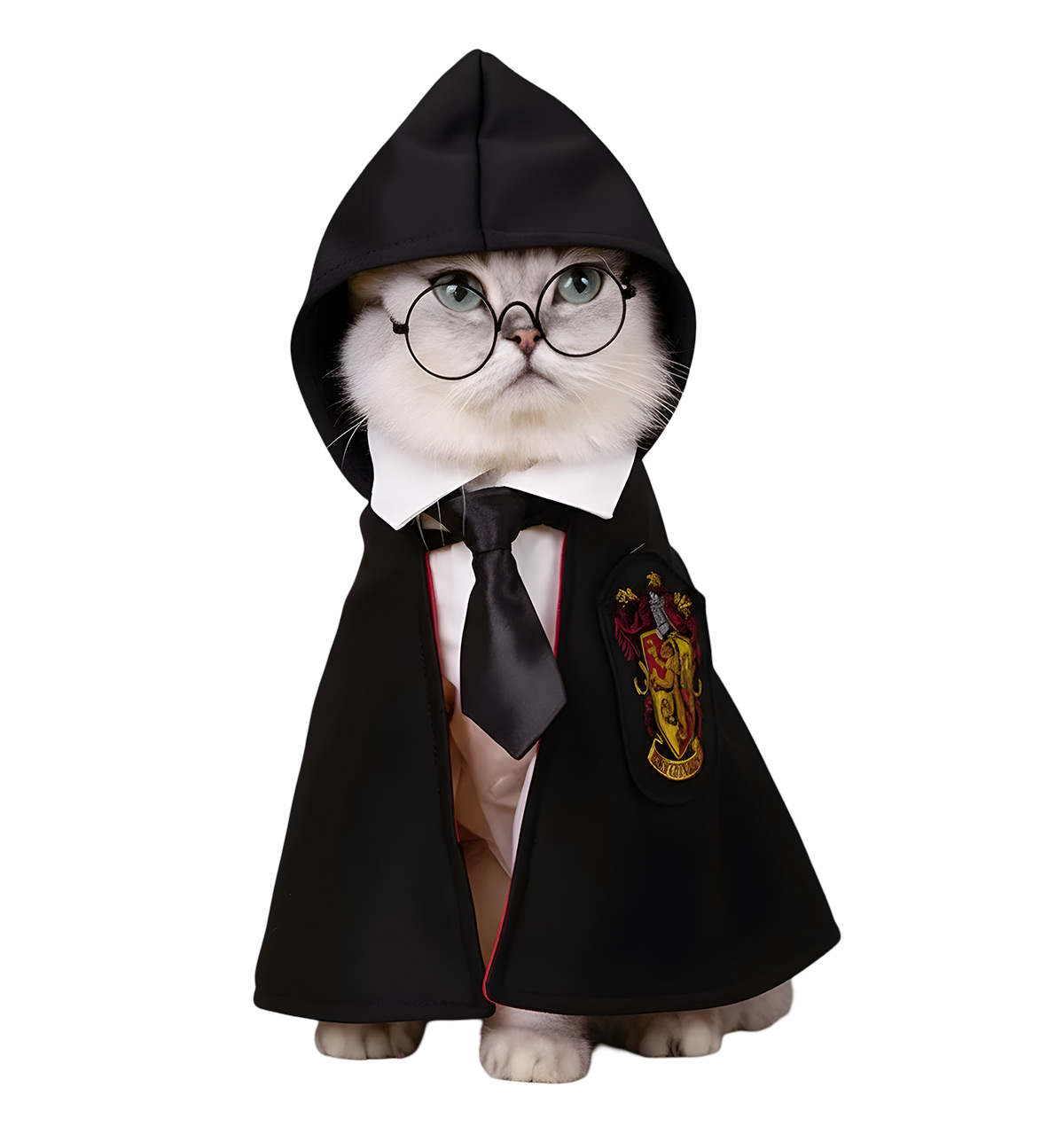 Luna-Wizard Cat Cloak