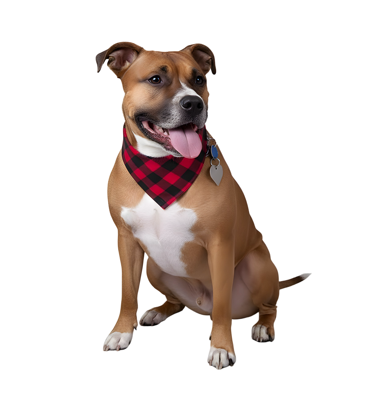 Toby-Winter Plaid Scarf