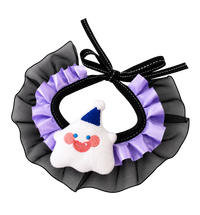 Witch Bow Pet Collar