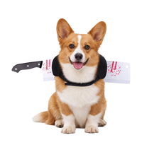 Halloween Knife Pet Collar