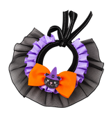 Witch Bow Pet Collar