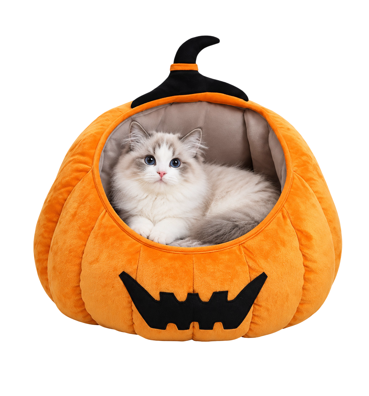Pumpkin Cat Bed
