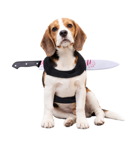 Halloween Knife Pet Collar