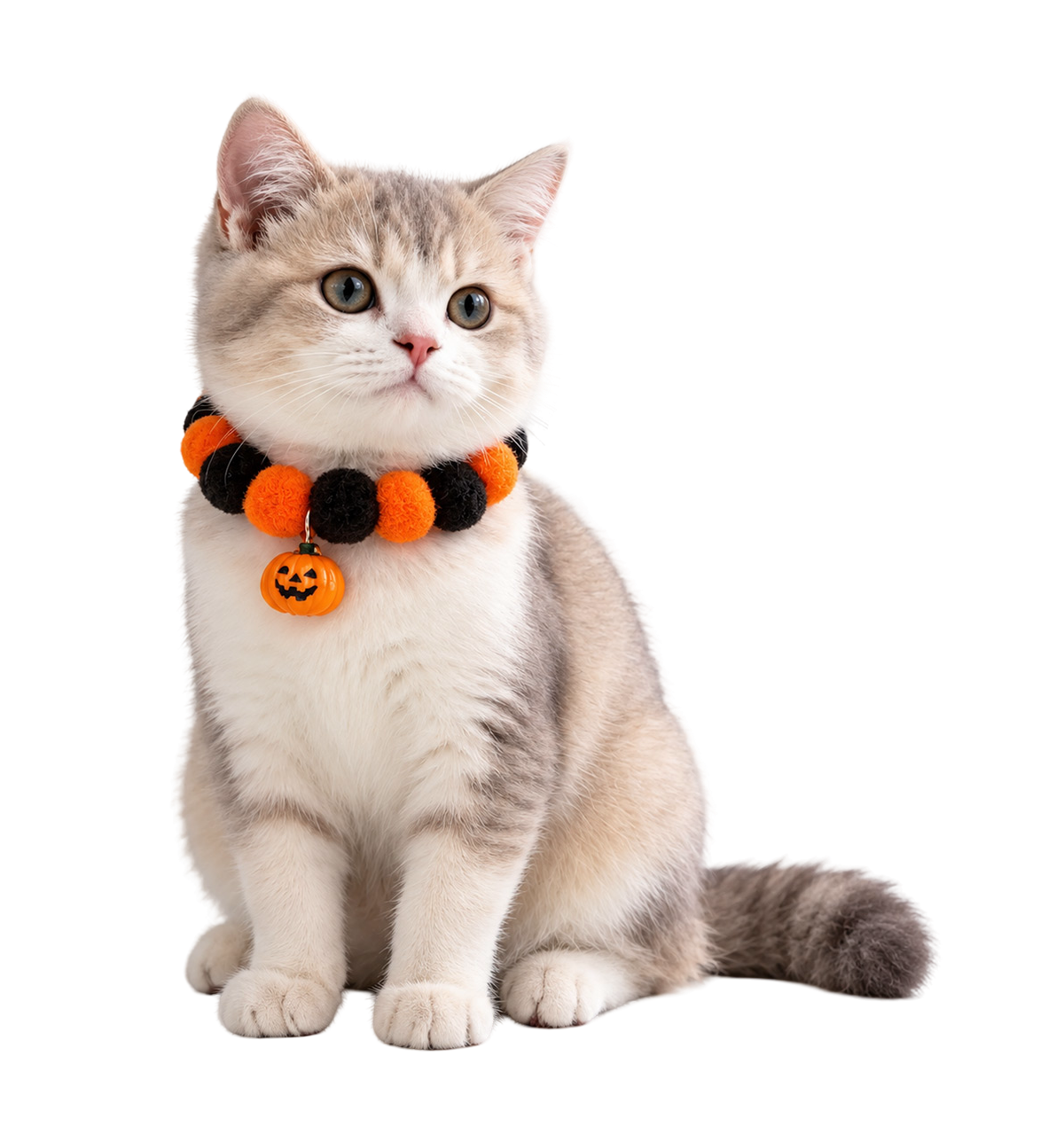 Ghost Charm Pet Collar