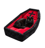 Gothic Cross Cat Bed