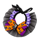 Witch Bow Pet Collar