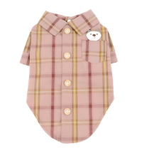 Rex-Plaid Dog Shirt