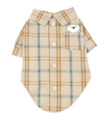 Rex-Plaid Dog Shirt