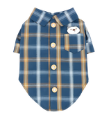 Rex-Plaid Dog Shirt