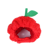 Tori-Red Plush Cap