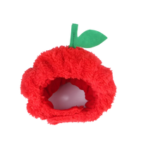 Tori-Red Plush Cap