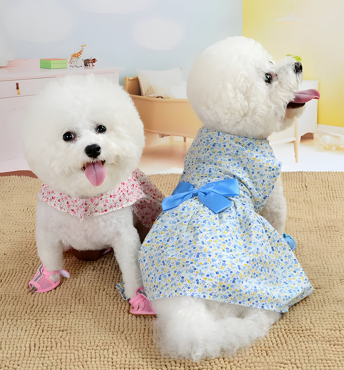 Liny-Floral Pet Dress
