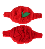 Tori-Red Plush Cap