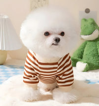 Miki-Stripe Pup Suit