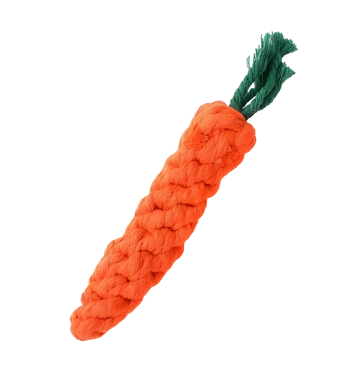 Lila-Carrot Rope Toy