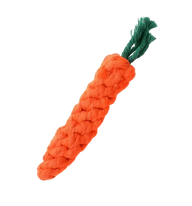 Lila-Carrot Rope Toy