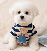 Miki-Stripe Pup Suit