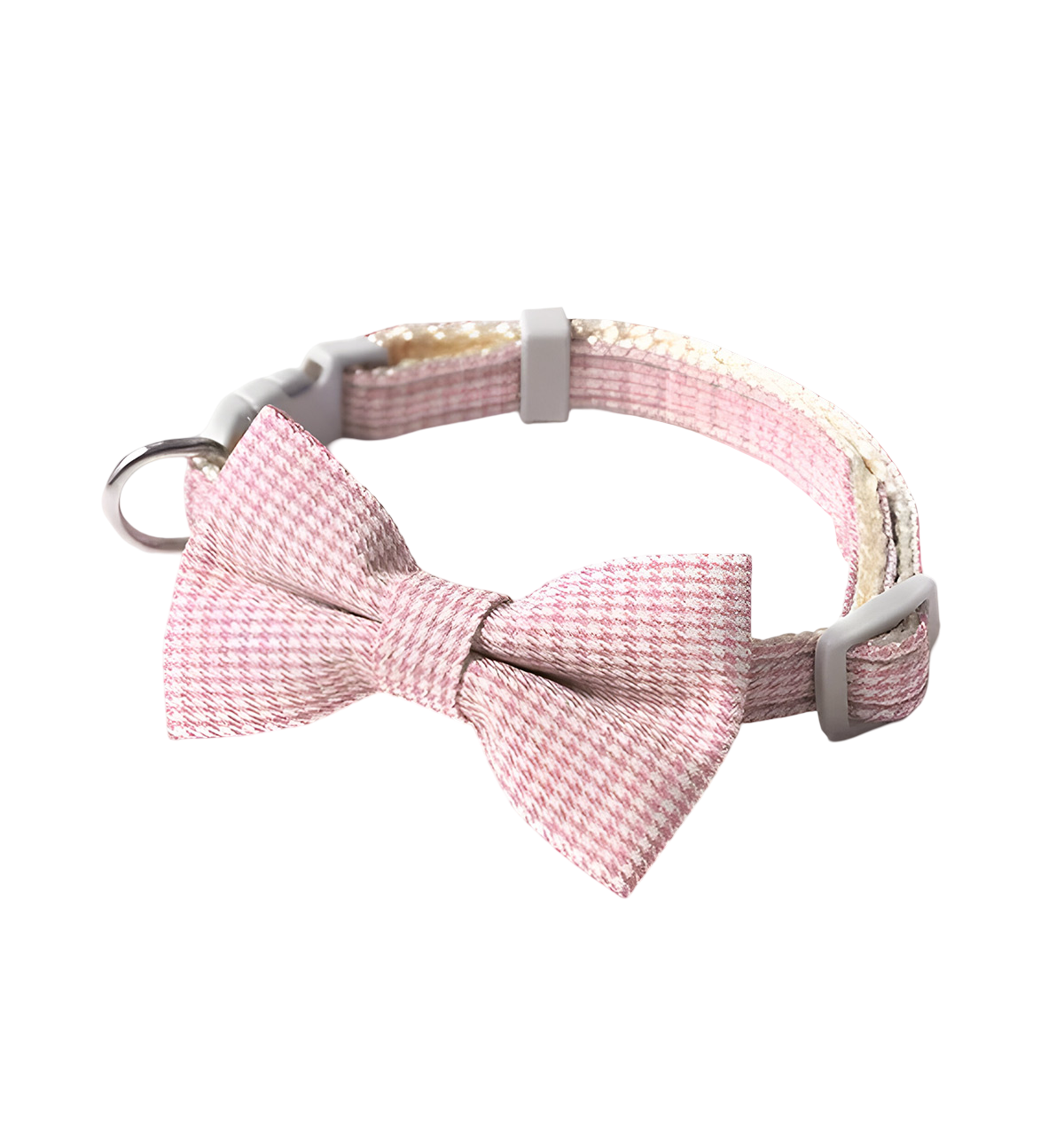 Ella-Gingham Cat Tie