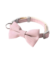 Ella-Gingham Cat Tie