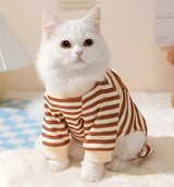Milo-Stripe Pet Suit