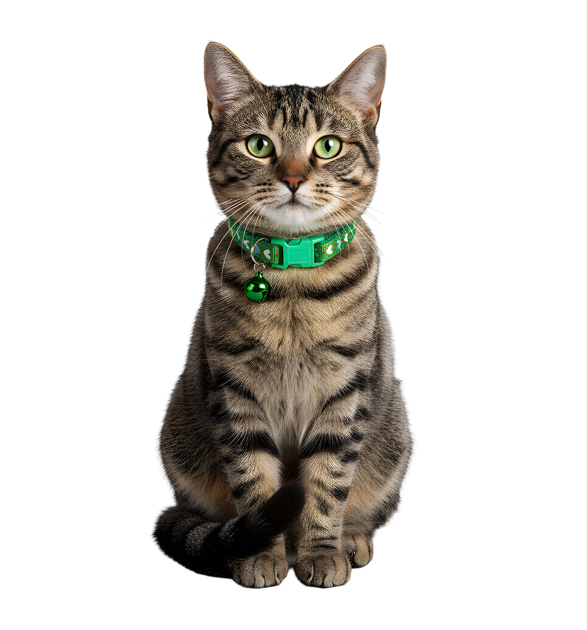 Nila-Green Bell Collar