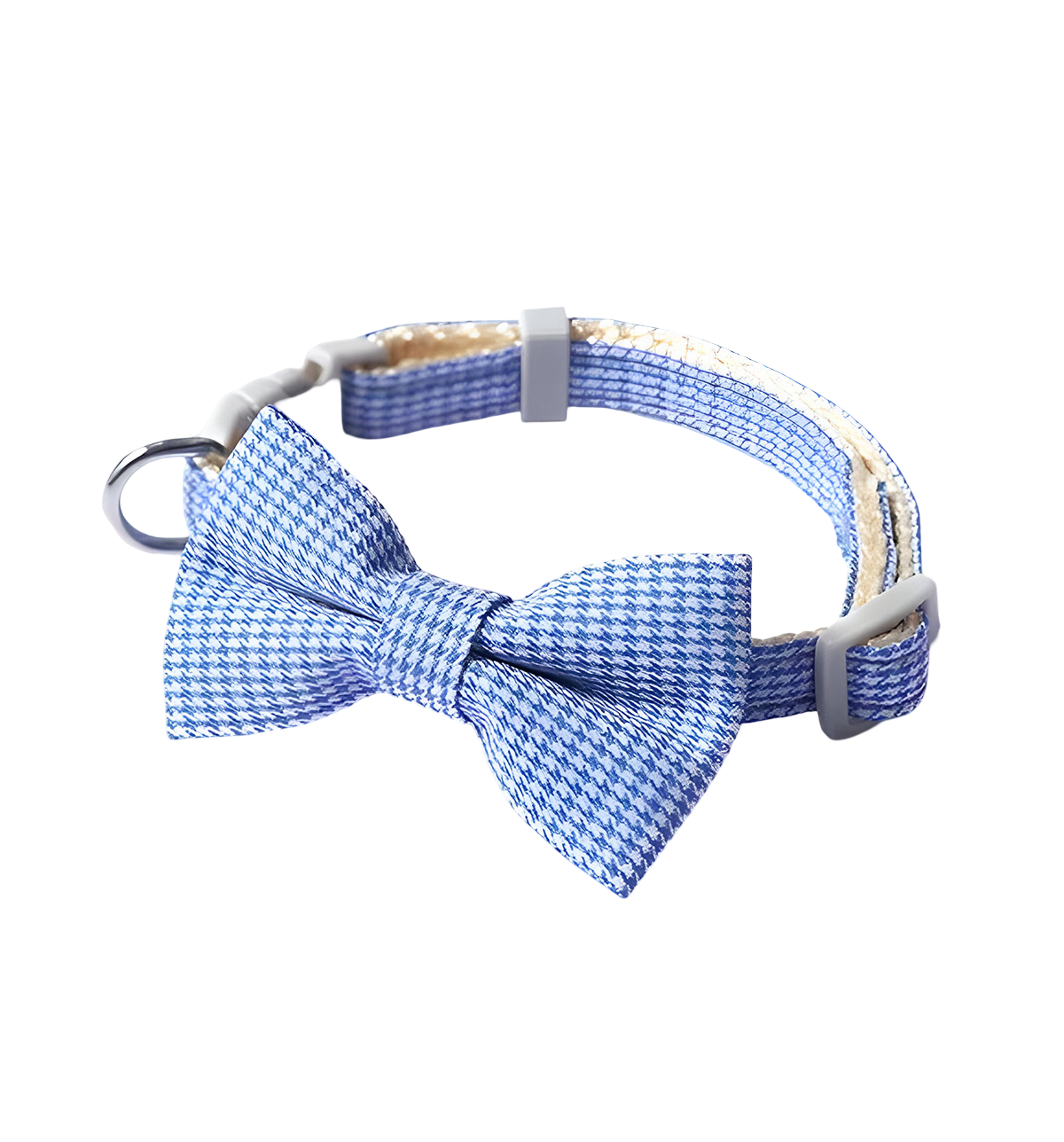 Ella-Gingham Cat Tie