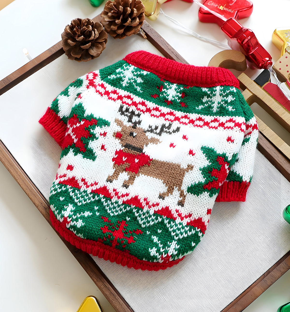 Moly-Christmas Knit Sweater