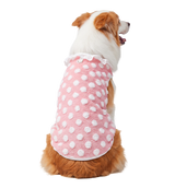 Dot Plush Pet Vest